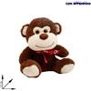 PELUCHE GORILLA OCCHIONI GRANDI INNAMORATO MARRONE 26 CM