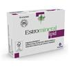 Estromineral Lipid, 20 Compresse, Integratore per Menopausa e Controllo del Colesterolo e Trigliceridi, con Soia, Fermenti Lattici, Berberis, Acido Folico, Calcio, D3. Senza Glutine e Lattosio.