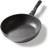 Stoneline Padella antiaderente Ø 28 cm con manico rimovibile
