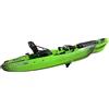 Big Mama Kayak kayak a pedali Big Mama Kayak a pedali Triken 330 - con 4 portacanne, 2 gavoni, timone, sistema a pedali, sedile rialzato, 11 barre di scorrimento, colore verde snake