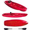 Big Mama Kayak GIL 2.0 Big Mama START - canoa da 254 cm + seggiolino + pagaia - rosso