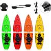 Big Mama Kayak Kayak smontabile Split 1 Fishing Big Mama kayak con 2 ruote e 1 gavone, 1 seggiolino, 1 pagaia, 2 porta canne