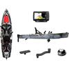 Big Mama Kayak a pedali triken 380 + garmin striker vivid 7cv ecoscandaglio + trasduttore + kit braccetto display