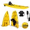 Big Mama Kayak Kayak componibile Split 1 Big Mama Kayak, canoa modulare, si monta in 30 secondi ( giallo)