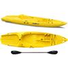 Big Mama Kayak Kayak 1 posto Skippy 2.0 Big Mama Kayak - canoa 305 cm con 1 posto adulto + 1 posto bambino + pagaia (PACK 1) - giallo
