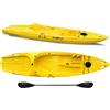 Big Mama Kayak Kayak 1 posto Skippy 2.0 Expedition Big Mama Kayak - Canoa 305 cm con 1 posto adulto + 1 posto bambino + pagaia (PACK 1) - giallo