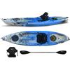 Big Mama Kayak Canoa 1 posto singolo acquaprima limited edition Big Mama Kayak, monoposto 310 cm + 2 gavone + 1 pagaia + 1 seggiolino (full pack) - snake blu