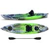 Big Mama Kayak Canoa 1 posto singolo acquaprima limited edition Big Mama Kayak, monoposto 310 cm + 2 gavone + 1 pagaia in omaggio (pack 1) NO sedile - snake green