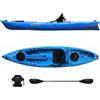 Big Mama Kayak Kayak posto singolo acquaprima Big Mama Kayak - canoa da 310 cm + 2 gavone + 1 pagaia + 1 seggiolino (full pack) - azzurro