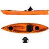 Big Mama Kayak Canoa 1 posto acquaprima Big Mama Kayak - kayak da 310 cm + 2 gavone + 1 seggiolino (pack 2) - arancione