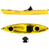 Big Mama Kayak Canoa 1 posto Acquaprima Big Mama Kayak da 310 cm + 2 gavoni + 1 seggiolino (PACK 2) - GIALLO