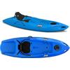 Big Mama Kayak Kayak Monoposto Jolly 2.0 Big Mama Kayak canoa 260 cm + 1 gavone + 1 seggiolino (PACK 2) Made in Italy - AZZURRO