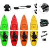 Big Mama Kayak Kayak smontabile Split 1 Fishing Big Mama Kayak con 2 ruote e 1 gavone, 1 seggiolino, 1 pagaia, 2 portacanne + Garmin VIVID 5 cv