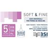 BIOCHEMICAL SYSTEM INTERN. SpA Ago per penna da insulina soft&fine 31 gauge 5 mm 100 pezzi