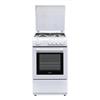 DeLonghi DL554GW Cucina a gas 50 cm 4 fuochi Forno bianco"