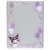Sanrio Portadocumenti trasparente Sanrio A4 (goditi l'idolo) Kuromi 47