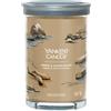 Yankee Candle Amber & Sandalwood Signature Tumbler Candela Profumata Tumbler Signature