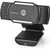 NEDIS WCAM110BK Webcam | 2K@30fps | Messa a fuoco automatica | Microfono incorporato | Nero