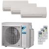 DAIKIN Condizionatore Daikin Sensira 9000+9000+9000 BTU trial split A++ 3MXF52A9+CTXF25C+CTXF25C+CTXF25C [02021000]