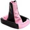AERZETIX: Cuffia leva cambio in pelle sintetica nero e rosa