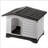 Ferplast Dogvilla Cuccia per cani esterno/interno taglia grande robusta impermeabile resina termoplastica protezione raggi UV parete ribaltabile 110: L 95 x W 66 x H 68 cm