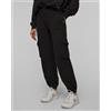 Deha Pantaloni Cargo Neri Da Donna Deha