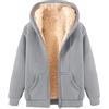 HAOLEI Giacca Pile Donna Fine Fleece Warm con Zip - Autunno Inverno Primavera Sci Montagna Unisex - Manica Lunga Felpa con Cappuccio Pelliccia Morbido Comfort Outdoor 2024 Abbigliamento Pilates Donna