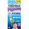 Clearblue Test Ovulazione Advanced Digital Ovulation Test--pack Of Sticks, 10 Unità