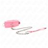 Kink Collar with Leash Pink