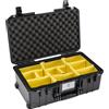 PELI 1535 Air - Trolley protettivo leggero per macchina fotografica e fotografica, impermeabile e antipolvere, 27 l, prodotto negli Stati Uniti, con inserto in schiuma (regolabile), colore: Nero