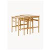 Carl Hansen & Søn Set di 3 tavolini in legno di quercia CH004 -