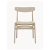 Carl Hansen & Søn Sedia in legno con seduta intrecciata CH23