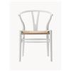 Carl Hansen & Søn Sedia in legno con seduta intrecciata Ch24 Wishbone Chair