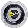 DUNLOP 624840 Corda da Tennis S-Gut Black, 200 m, Reel 125 mm, 1 Pezzo