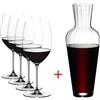 RIEDEL Veritas Set 4 Calici Cabernet e Decanter Mosel