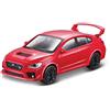 Burago Bburago B18-30393 Street Fire Subaru WRX STI (2017), scala 1:43, Rossa