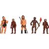 Tnfeeon Figurina Umana Giocattolo, Evoluzione Dell'uomo Simulato Persone Figurine Antica Statua Umana Giocattolo Decorazioni per la Casa Home