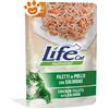 Life Cat Natural Filetti di Pollo con Salmone - Bustina Da 70 Gr