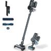 Hoogo SC501 Hoogo S5+ Scopa aspirapolvere a batteria SAMSUNG 2-in-1, senza filo, senza sacco, lunga autonomia, motore digitale superpotente 550W, spazzola motorizzata autopulente, luce a LED