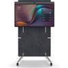 Neat Board 50 Adaptive Stand - Carrello per sistema di videoconferenza Board 50 | Dimensioni schermo: 65