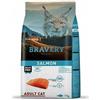 BRAVERY Gatto ADULT Salmone 2 KG Prezzo x 2 unità