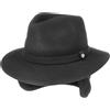 LIERYS Traveller Cappello in Feltro di Lana con paraorecchie per Esterno Made in Italy Uomo Autunno/Inverno Repellente all'Acqua Invernale ripieghevole