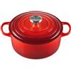 LE CREUSET CASSERUOLA ROTONDA, GHISA EVOLUTION ROSSO CHERRY (CILIEGIA), XXL - d 30 cm x 8.4 lt