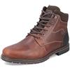 Rieker 13740, Stivali Stringati Uomo, Marrone 24, 44 EU