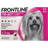 Frontline tri-act soluzione spot-on per cani di 2-5 kg
