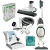 Generico Aspirapolvere Folletto VK 150 Scopa Elettrica + Battitappeto EB370 + Pulilava SP530 + Kit Tubo Bianco