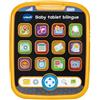 VTech Baby Tablet Bilingue, Tablet Bambini Educativo con 12 Tasti Luminosi con Applicazioni, 4 Frecce Direzionali, Lingua Italiana e Inglese, Batterie Incluse, 9-36 Mesi