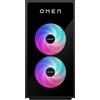 HP Omen GT16-0077ng 35L Gaming Desktop PC, Intel Core i7 i7-14700F, 32 GB DDR5-SDRAM, 1 TB SSD, NVIDIA GeForce RTX 4070, Tower PC, Windows 11 Home, metallo nero con cornice in vetro