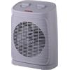 KASANOVA Termoventilatore oscillante grigio 2000 W, termoventilatore da bagno, stufa elettrica, termoventilatore aria calda, scaldino elettrico