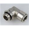Swan Raccordo gomito 10 mm - 1/4" Metallico